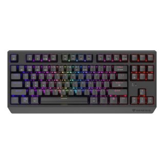 GENESIS Thor 230 TKL klawiatura Gaming USB + RF Wireless + Bluetooth QWERTY US English Czarny Genesis