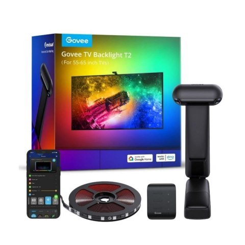 GOVEE ENVISUAL TV BACKLIGHT T2 WITH DUAL CAMERAS