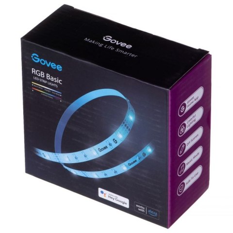 Govee H615A LED Strip Light 5m; Taśma LED; Wi-Fi, RGB Govee