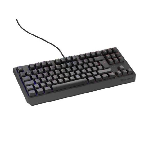KLAWIATURA DLA GRACZY GENESIS THOR 230 TKL DE RGB MECHANICZNA OUTEMU RED CZARNA HOT SWAP
