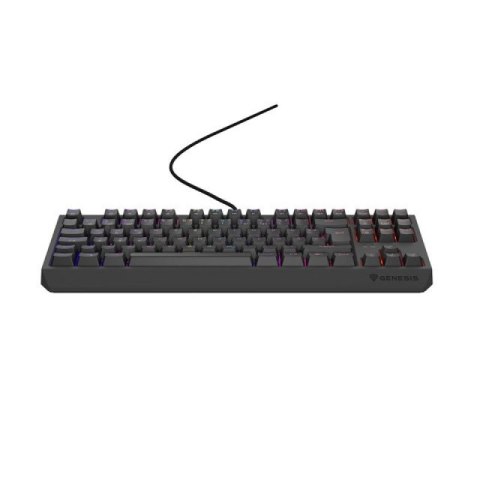 KLAWIATURA DLA GRACZY GENESIS THOR 230 TKL DE RGB MECHANICZNA OUTEMU RED CZARNA HOT SWAP