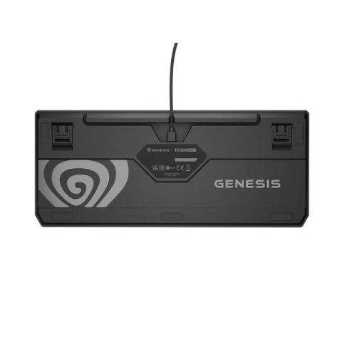 KLAWIATURA DLA GRACZY GENESIS THOR 230 TKL DE RGB MECHANICZNA OUTEMU RED CZARNA HOT SWAP