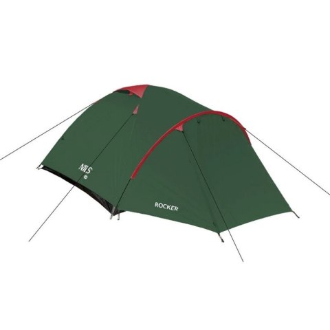 Namiot kempingowy NILS CAMP Rocker NC6013 3 osobowy zielono-czerwony Nils Extreme