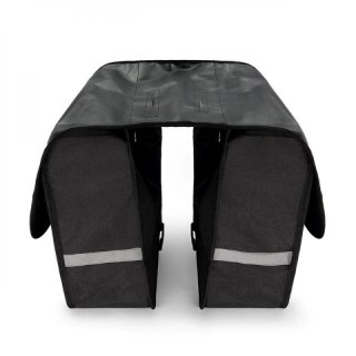 Wozinsky sakwa rowerowa na bagażnik podwójna 28 l czarna (WBB34BK) Wozinsky