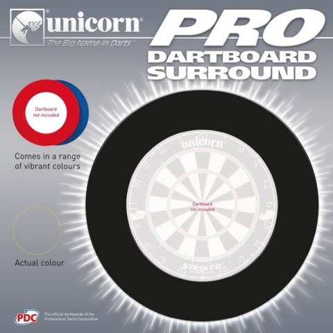 Osłona ochronna Unicorn Professional Heavy Duty Dartboard Surround czerwony:79374|niebieski:79375 Unicorn