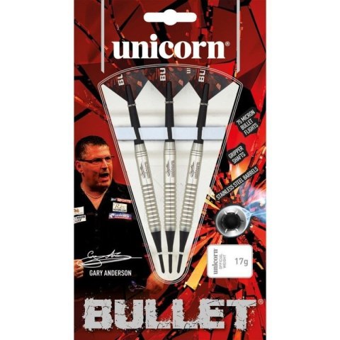 Rzutki soft tip Unicorn Bullet Stainless Steel - Gary Anderson 16g:23520|18g:23521 Unicorn