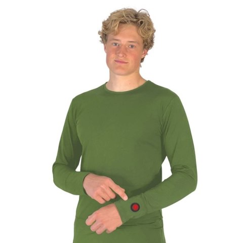 Bluza z ogrzewaniem Glovii GJ1CXL (XL; kolor zielony) Glovii