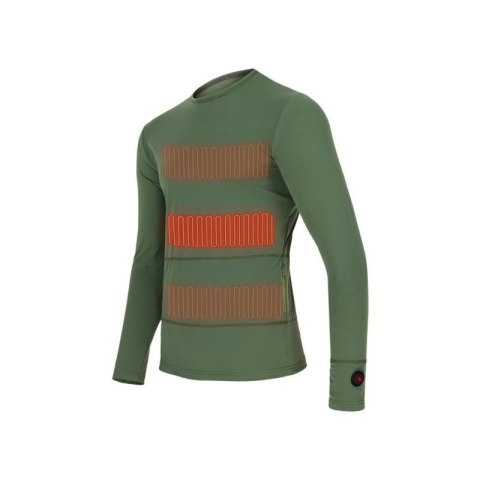 Bluza z ogrzewaniem Glovii GJ1CXL (XL; kolor zielony) Glovii