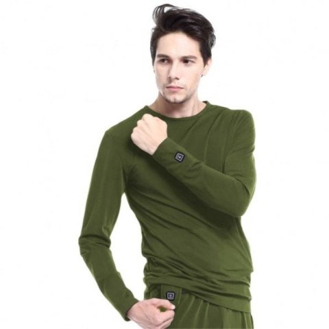 Bluza z ogrzewaniem Glovii GJ1CXL (XL; kolor zielony) Glovii