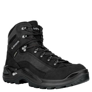 Buty renegade gtx mid-tiefschwarz-uk 9 (43,5) LOWA Lowa