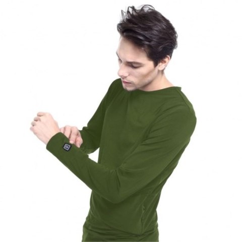 Glovii GJ1CM koszula/top Bluza Wycięcie pod szyją Długi rękaw Elastan, Poliester Glovii