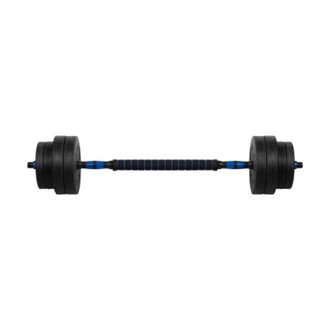 Hantel bitumiczny regulowany z łącznikiem 1x20kg Rebel Active Rebel