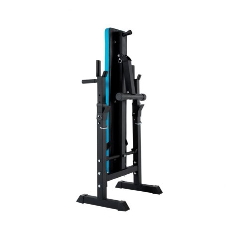 Ławka treningowa prosta regulowana ze stojakami REBEL ACTIVE RBA-2006 Rebel