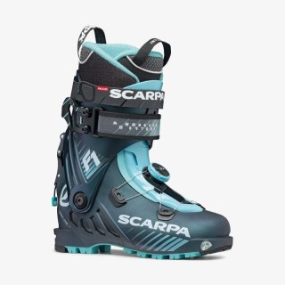 Buty damskie skitourowe Scarpa F1 - anthracite/aqua Scarpa