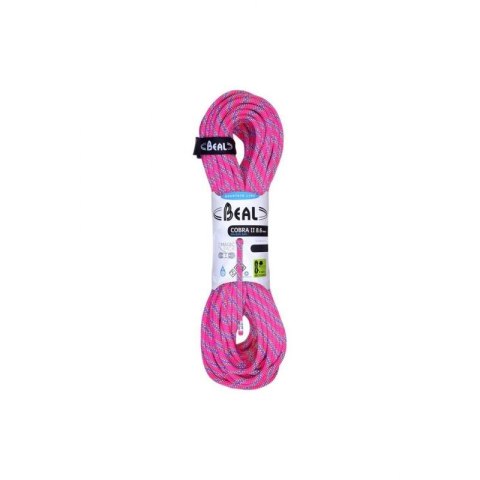 Lina cobra unicore 8.6mm 70 metrów golden dry-fuchsia BEAL No name