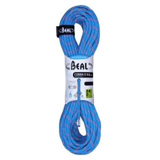 Lina wspinaczkowa BEAL Cobra 8.6mm 60m golden dry-blue No name