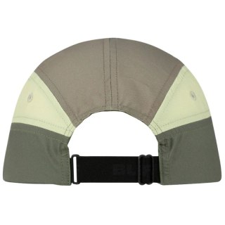 Czapka do biegania Buff 5 Panel Go Cap - domus khaki Buff