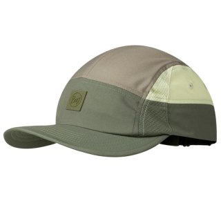 Czapka do biegania Buff 5 Panel Go Cap - domus khaki Buff
