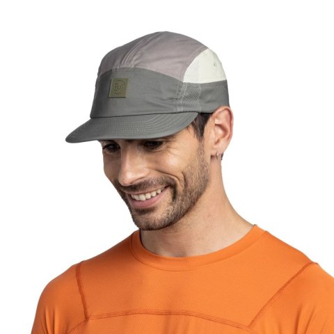 Czapka do biegania Buff 5 Panel Go Cap - domus khaki Buff