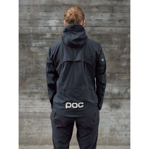 Kurtka rowerowa damska POC Signal All-weather jacket - uranium black WD
