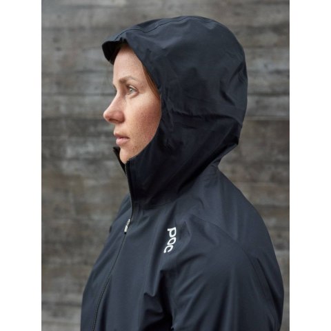Kurtka rowerowa damska POC Signal All-weather jacket - uranium black WD