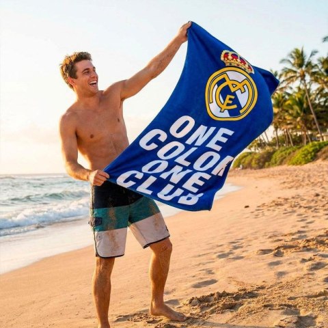 Ręcznik Real Madryt 70x140 cm beach towel Jr 2200010392 Real Madryt