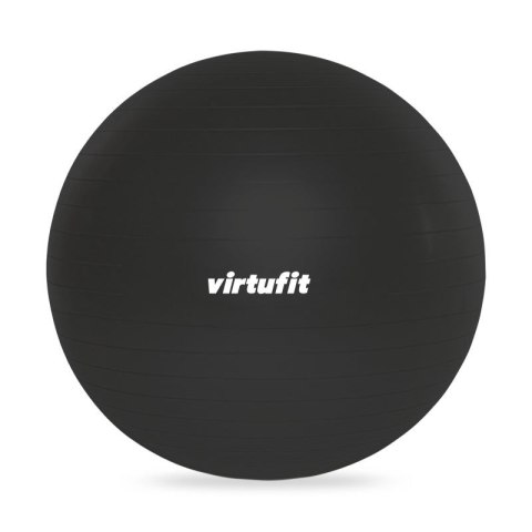 VIRTUFIT PIŁKA GIMNASTYCZNA ANTI-BURST PRO Z POMPKĄ SZARA 65 CM Virtufit