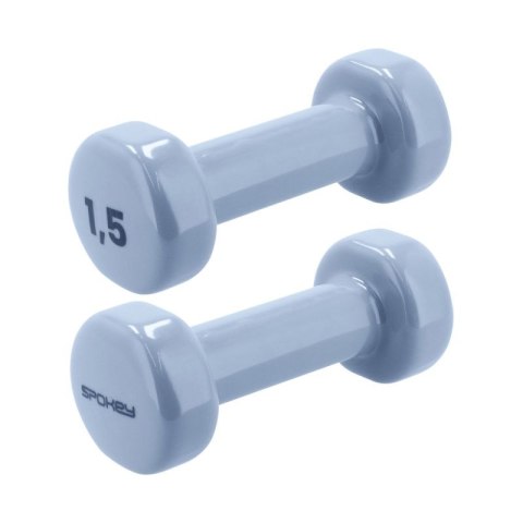 Hantle winylowe Spokey Shape 2x1,5 kg 941964 Spokey