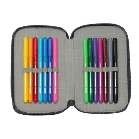 Piórnik Real Madryt triple filled pencil case 37 pcs 412554857 Inny