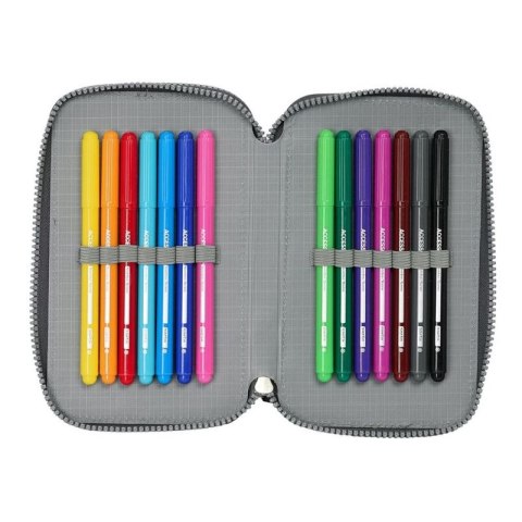 Piórnik z wyposażeniem Real Madryt double filled pencil case 28 pcs 412554854 Inny