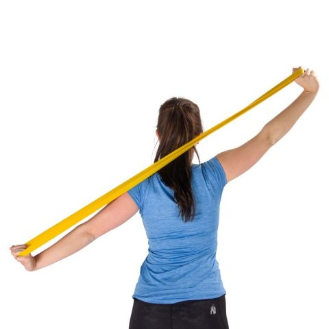 VIRTUFIT PRO GUMA FITNESS POWER BAND ŚREDNIA ŻÓŁTA Virtufit