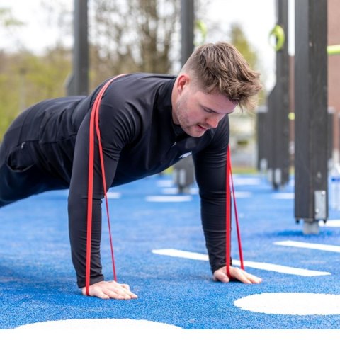 VIRTUFIT PRO GUMA FITNESS POWER BAND ŚREDNIA ŻÓŁTA Virtufit