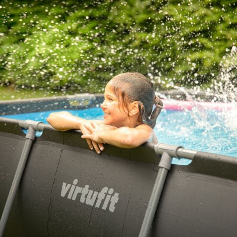 VIRTUFIT PROSTOKĄTNY BASEN - 300 X 210 CM - Z POMPĄ FILTRUJĄCĄ Virtufit
