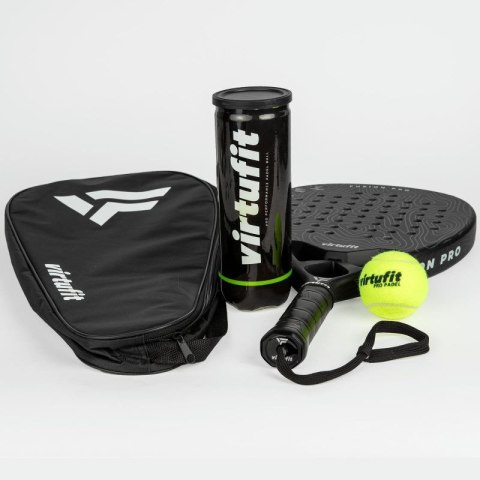 VIRTUFIT TORBA NA RAKIETĘ PADEL - CZARNO-BIAŁA Virtufit