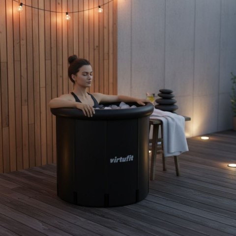 VIRTUFIT WANNA LODOWA XXL - 375 LITRÓW - ANTRACYT - Z AKCESORIAMI Virtufit