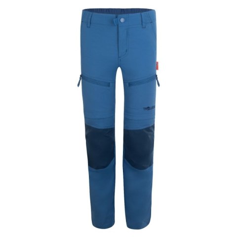 Spodnie zapinane na zamek dziecięce dla chłopca/dziewczynki Trollkids Kids Nordfjord Zip-off Pants Slim Fit midnight blue (853-1 Trollkids
