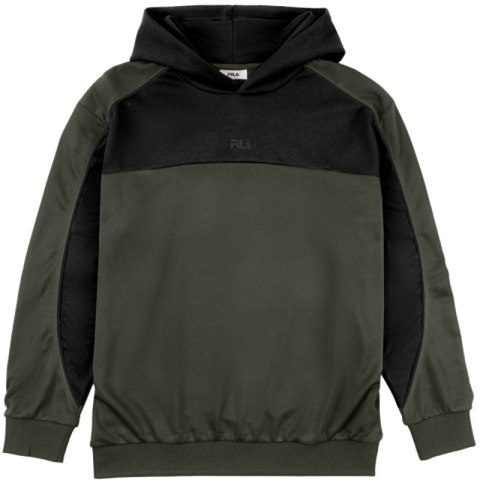 Bluza męska Fila Rivoli oliwkowo-czarna FAM1121 63185 Fila