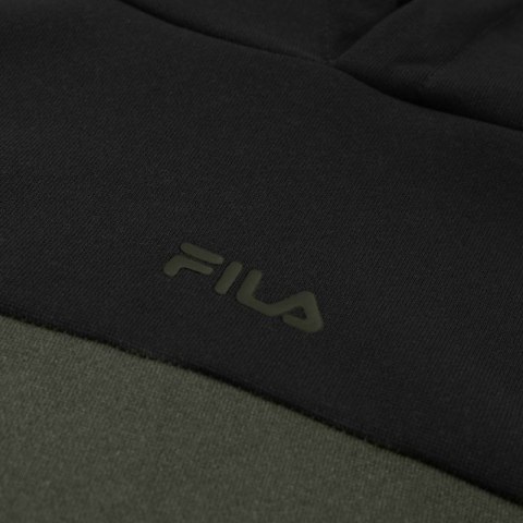 Bluza męska Fila Rivoli oliwkowo-czarna FAM1121 63185 Fila