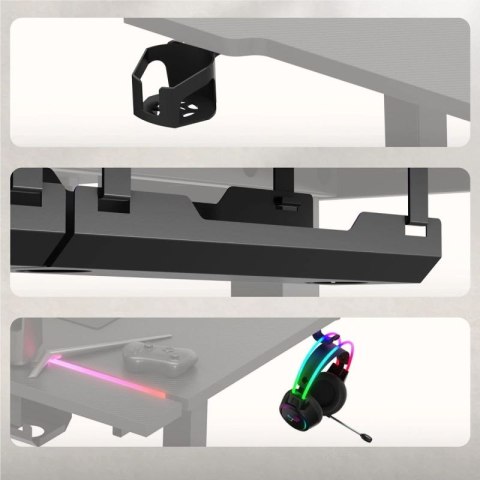 Biurko gamingowe Huzaro Hero 8.7 RGB Huzaro
