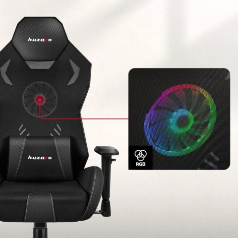 Fotel gamingowy Huzaro Combat 7.6 RGB Black Huzaro