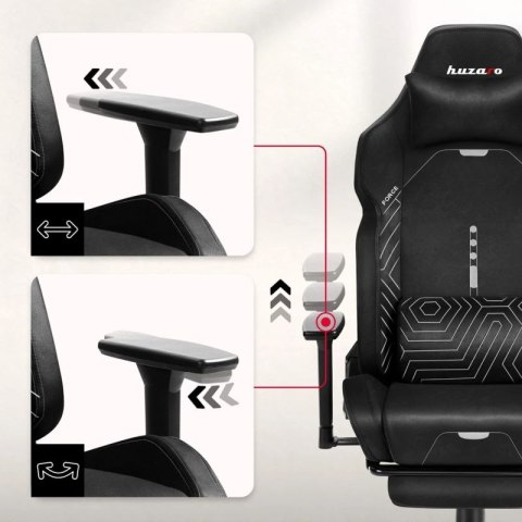 Fotel gamingowy Huzaro Force 8.1 Black Huzaro