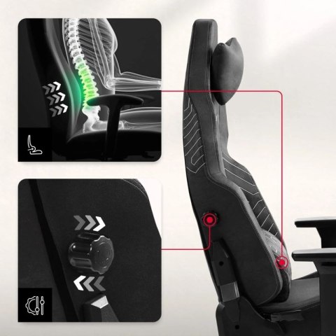 Fotel gamingowy Huzaro Force 8.1 Black Huzaro