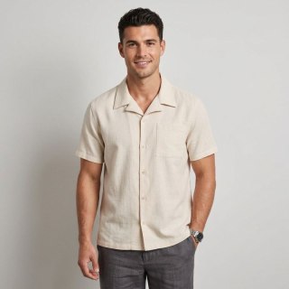 Koszula plażowa BOSS Vida_Shirt AVORIO (50540154-131) Boss