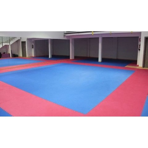 Mata do ćwiczeń z Ceryfikatem Bezpieczeństwa - Puzzle 1x1m - Tatami 2 cm DBX Bushido