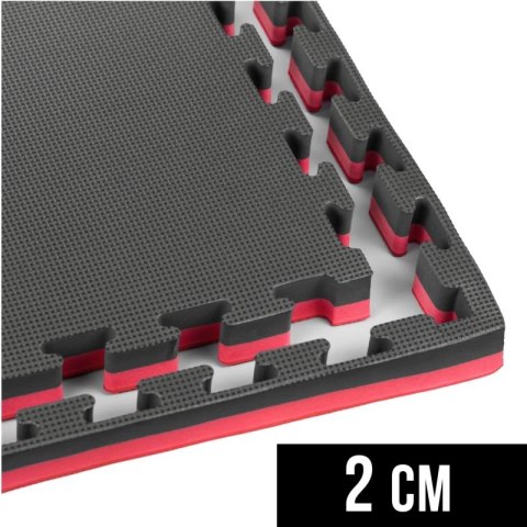 Mata do ćwiczeń z Ceryfikatem Bezpieczeństwa - Puzzle 1x1m - Tatami 2 cm