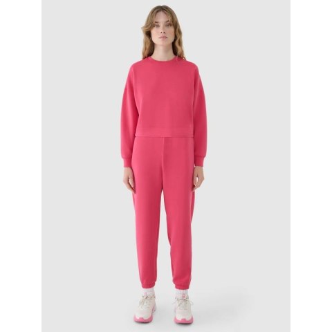 Spodnie damskie dresowe joggery z modalem 4F 4FWSS25TTROF1010-54S 4f