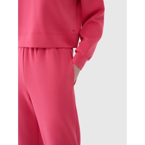 Spodnie damskie dresowe joggery z modalem 4F 4FWSS25TTROF1010-54S 4f