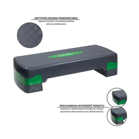 Step do aerobiku HMS AS003 green/gray HMS