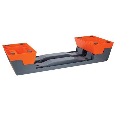 Step do aerobiku HMS Premium AS007 BLACK/ORANGE HMS
