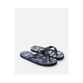 Japonki RIP CURL Surf School Boys - granatowy Rip Curl